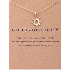 Good Vibes Only Necklace